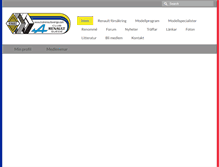 Tablet Screenshot of clubrenaultsverige.com